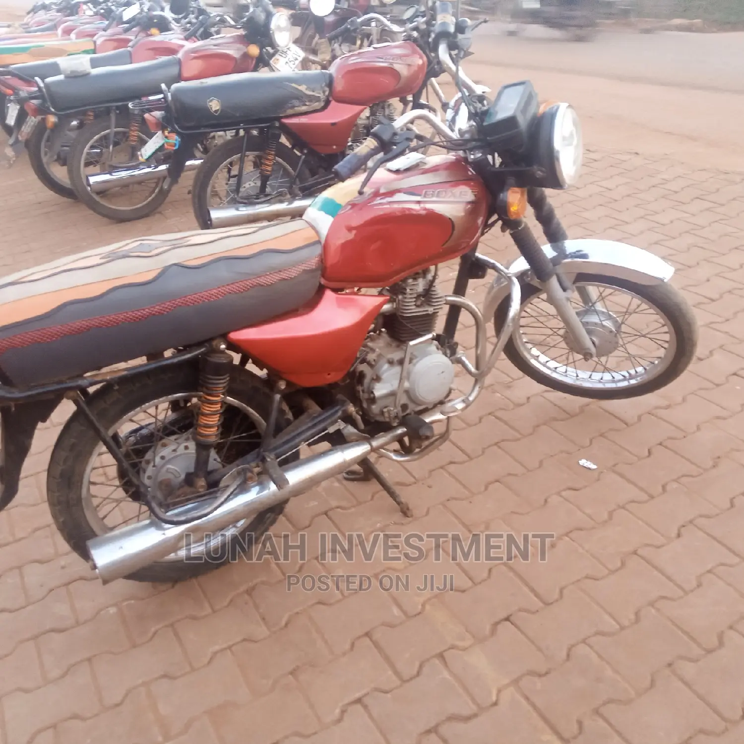 Bajaj Boxer 100 2018 Red