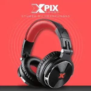 XPIX Pro DJ Headphones, Over Ear Stereo Headphones