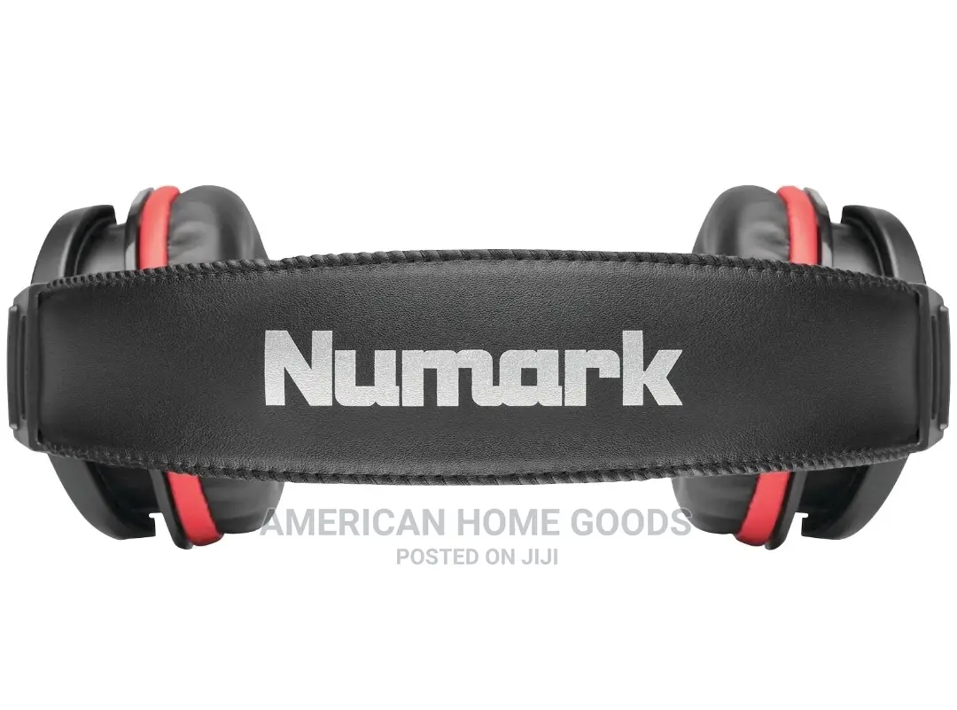 Numark HF175 High-Quality DJ Headphones With Leather Cups