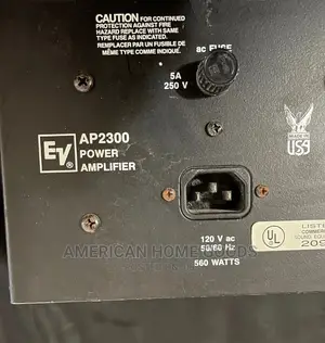 Electro Voice 2-Channel Power Amplifier AP2300SM