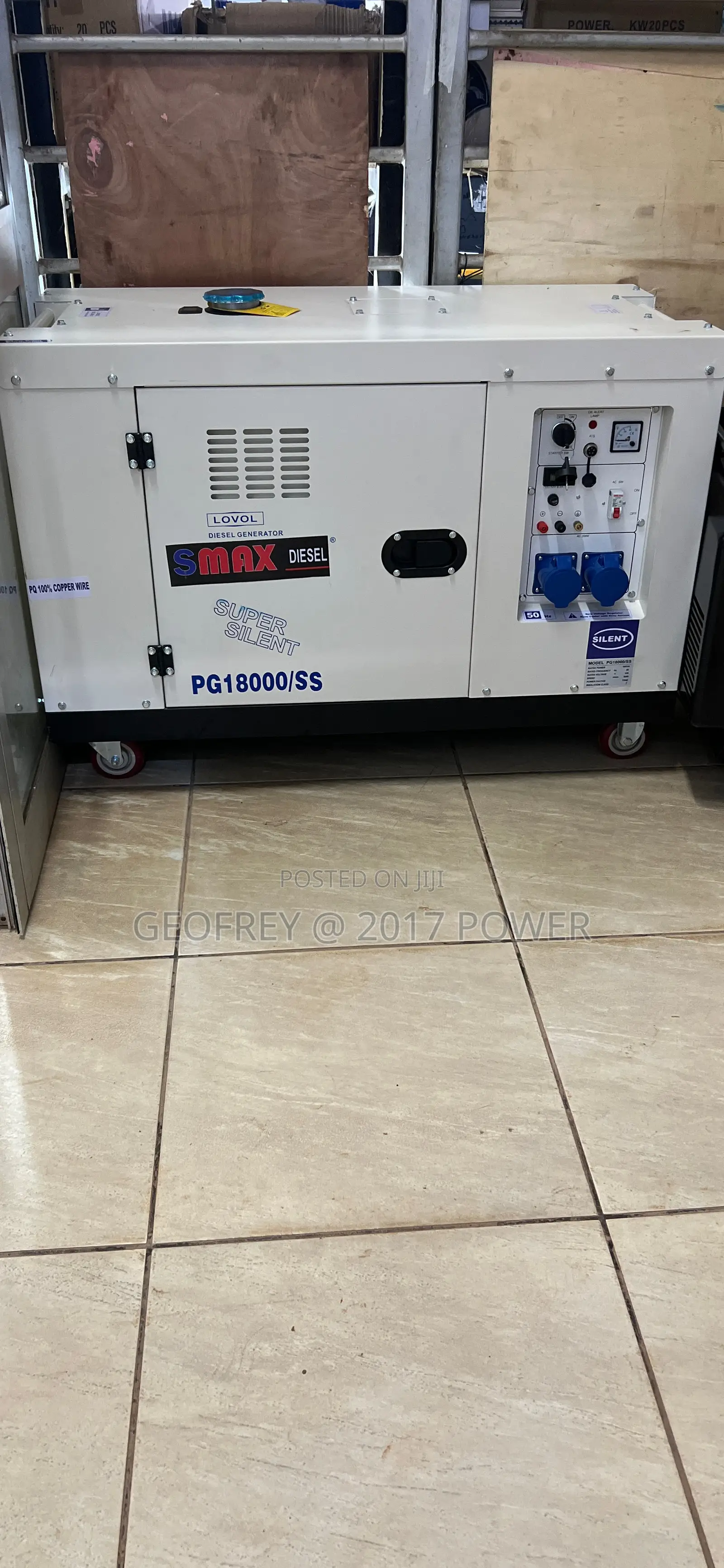 Smax Silent Diesel Generator 15kva