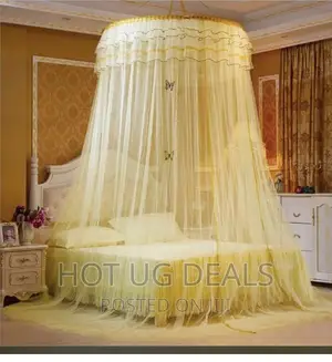 4*6 Round Top Mosquito Net - Cream