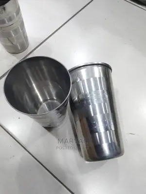 500ml Stainless Steel Glass (6pcs)
