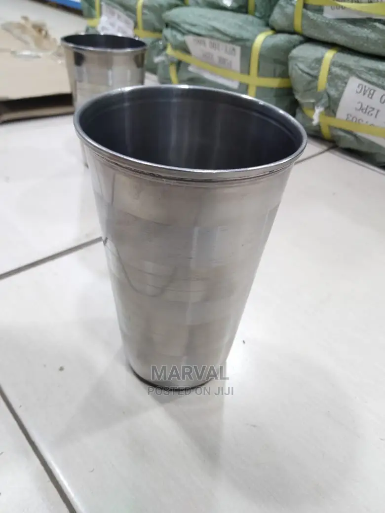500ml Stainless Steel Glass (6pcs)