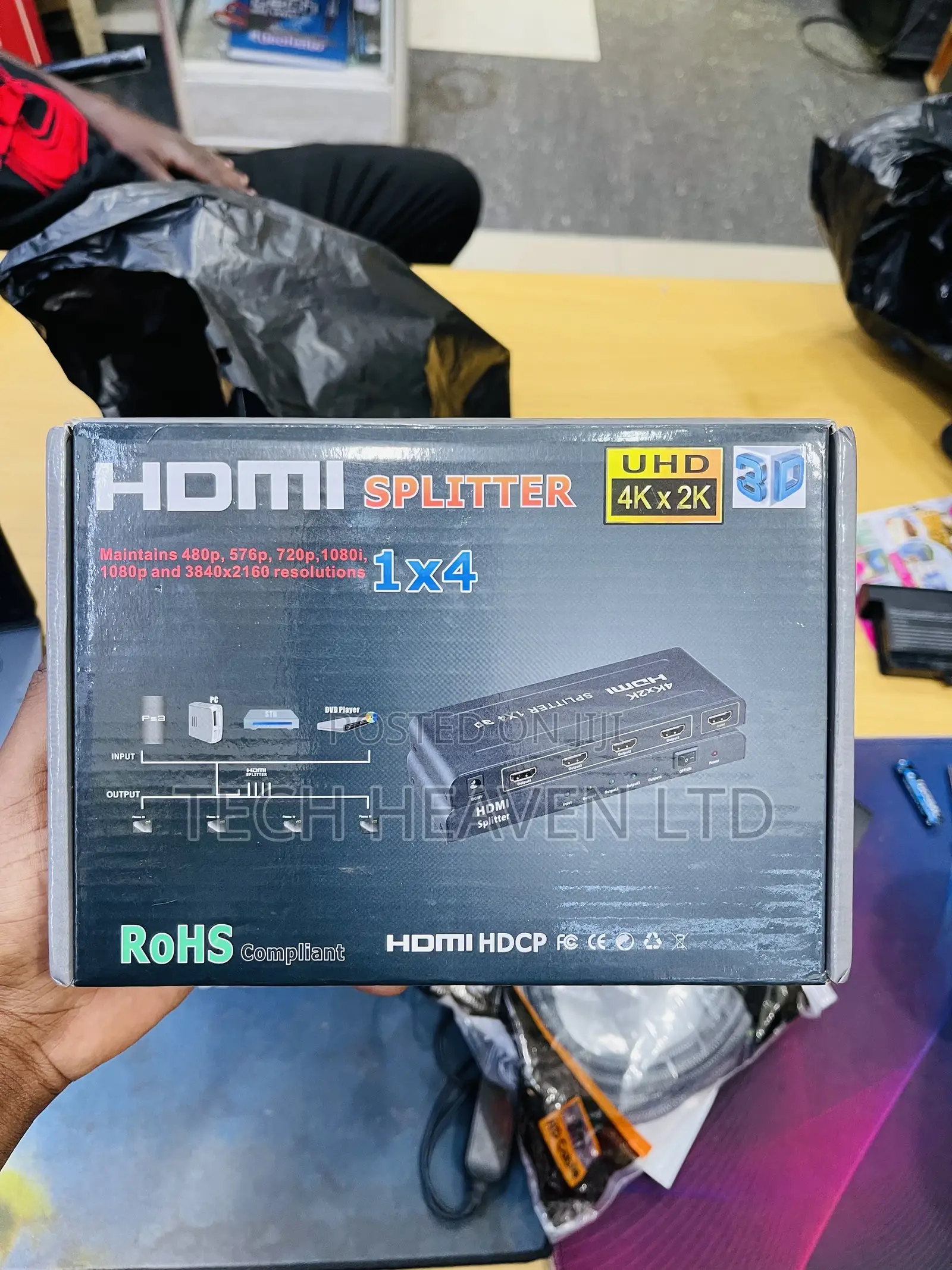 4port HDMI SPLITTER 1x4
