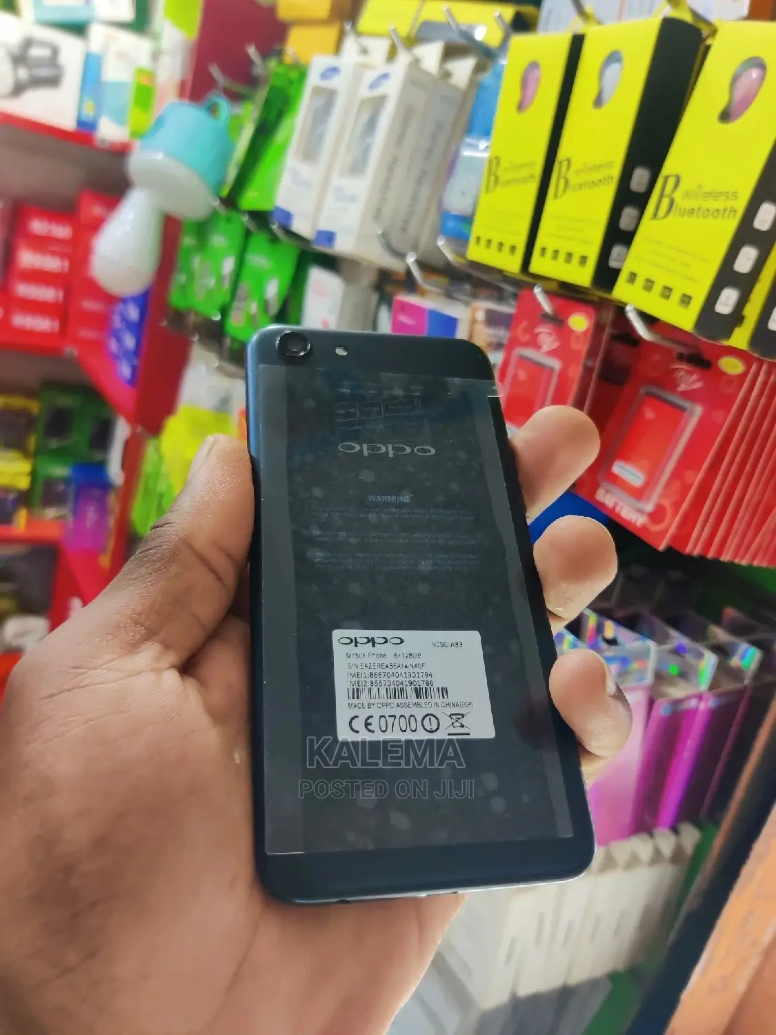 New Oppo A83 128 GB Black