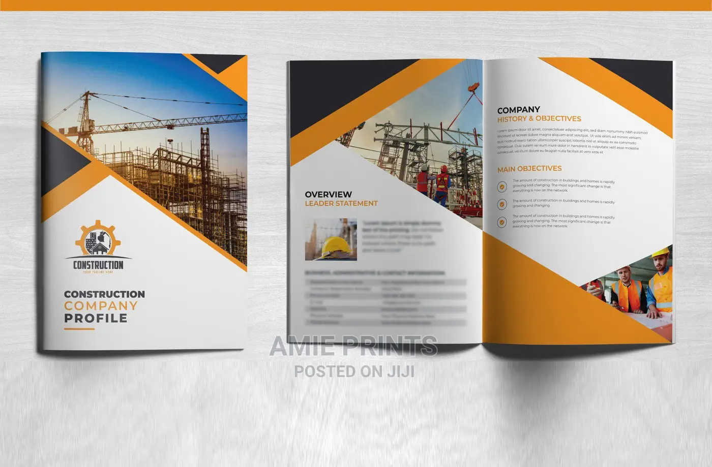 Company Profile Designing And Printing