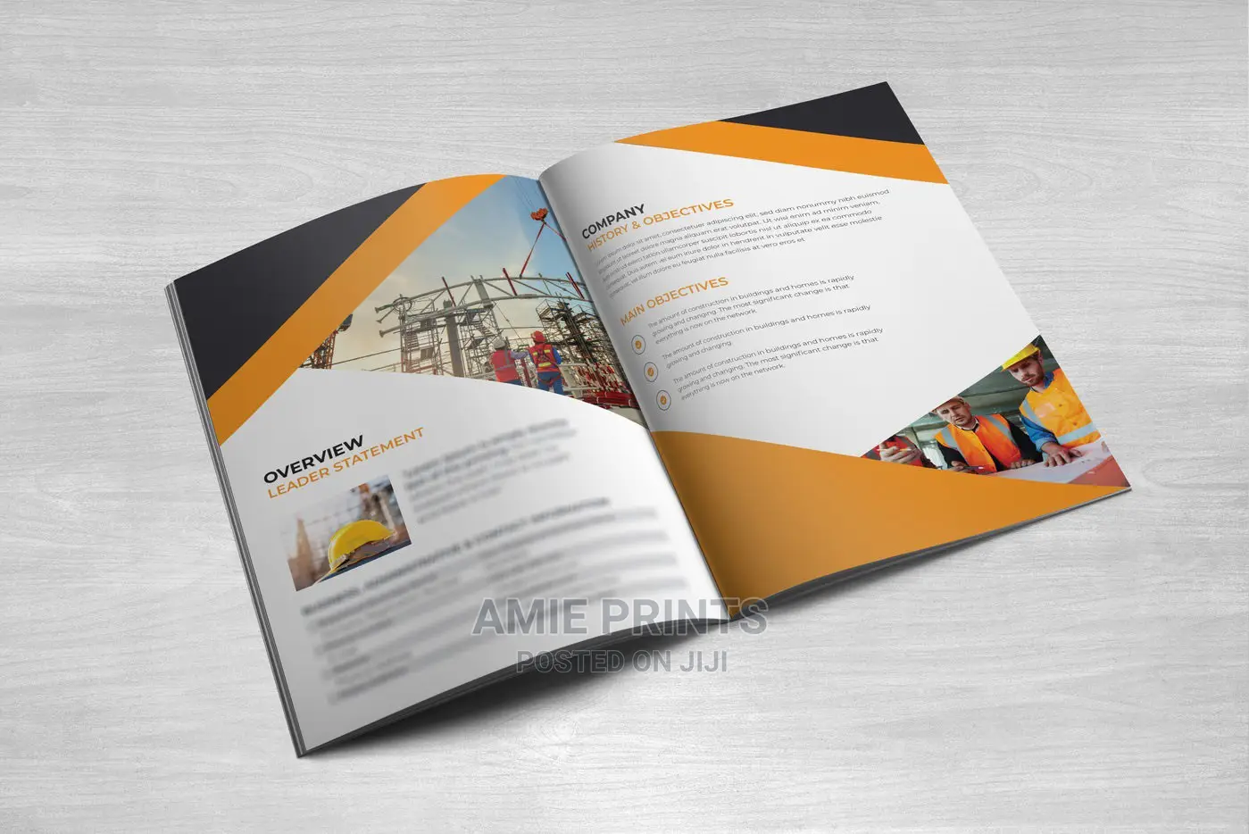 Company Profile Designing And Printing