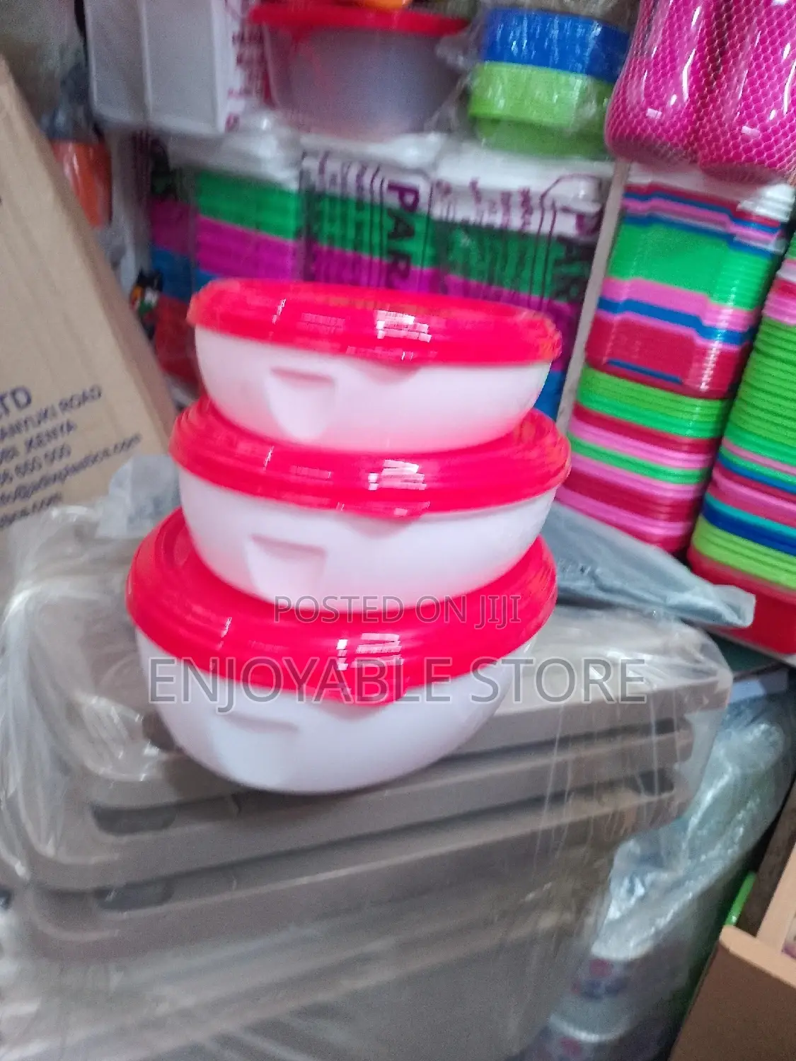 Plastic Containers Set(3pcs)