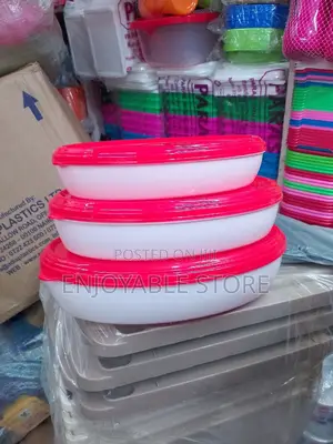 Plastic Containers Set(3pcs)