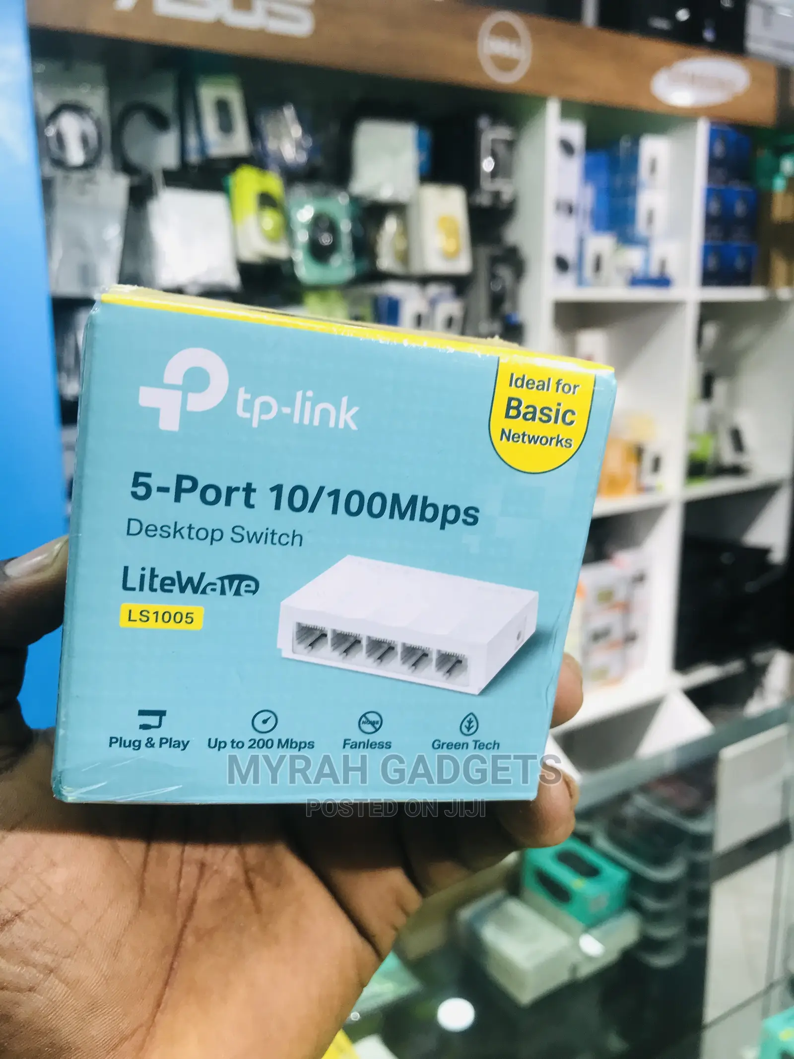 Ptplink 5-Port 10/100mps Desktop Switch Ls1005