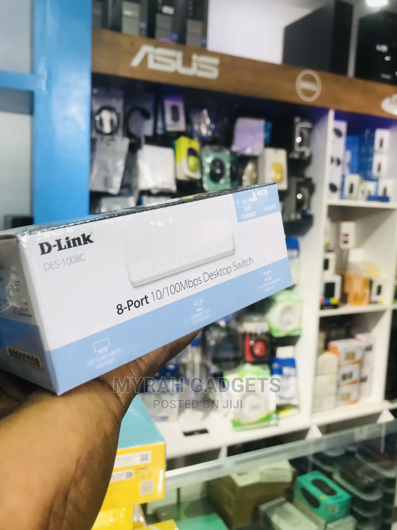 D-Link Des-1008c 8port 10/100mbps Desktop Switch