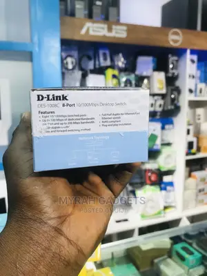 D-Link Des-1008c 8port 10/100mbps Desktop Switch