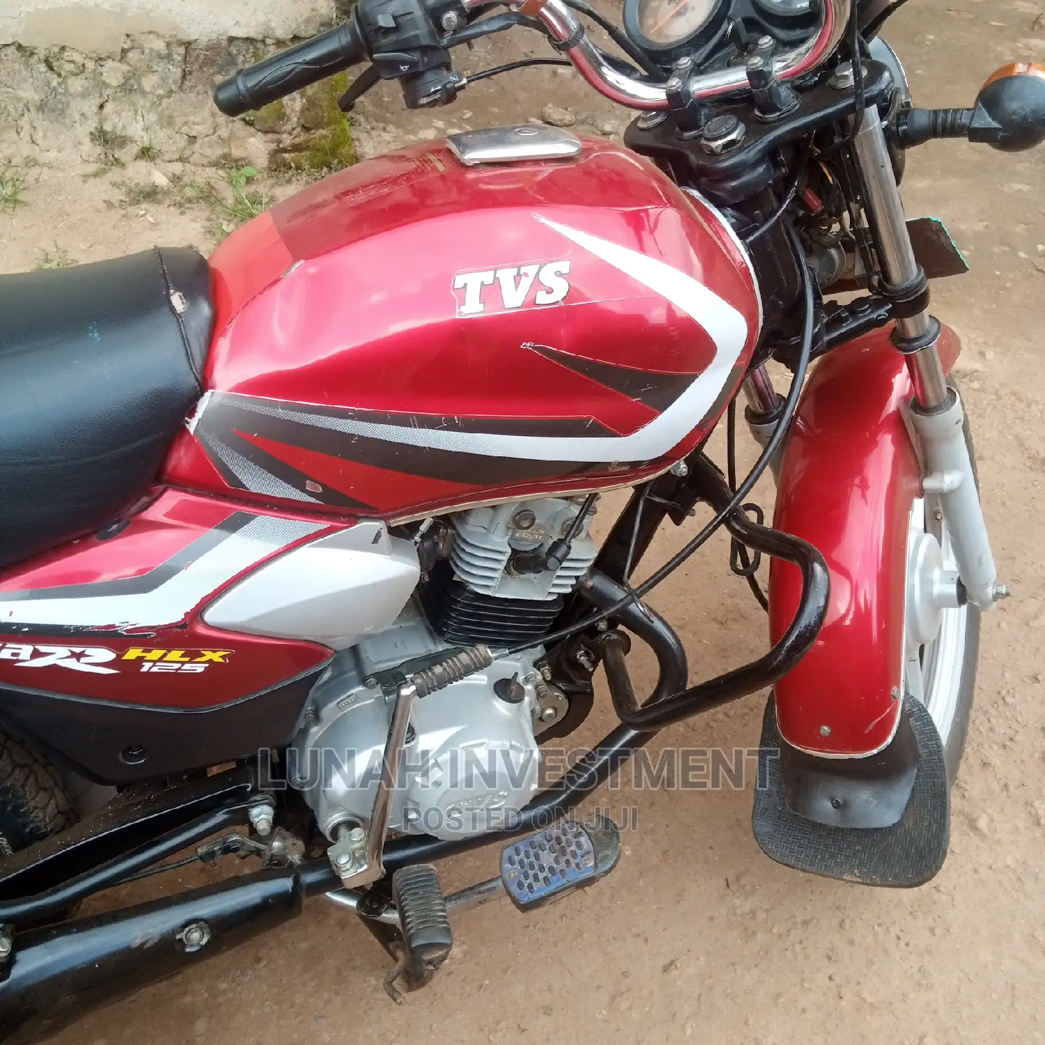 TVS HLX 125 2022 Brown