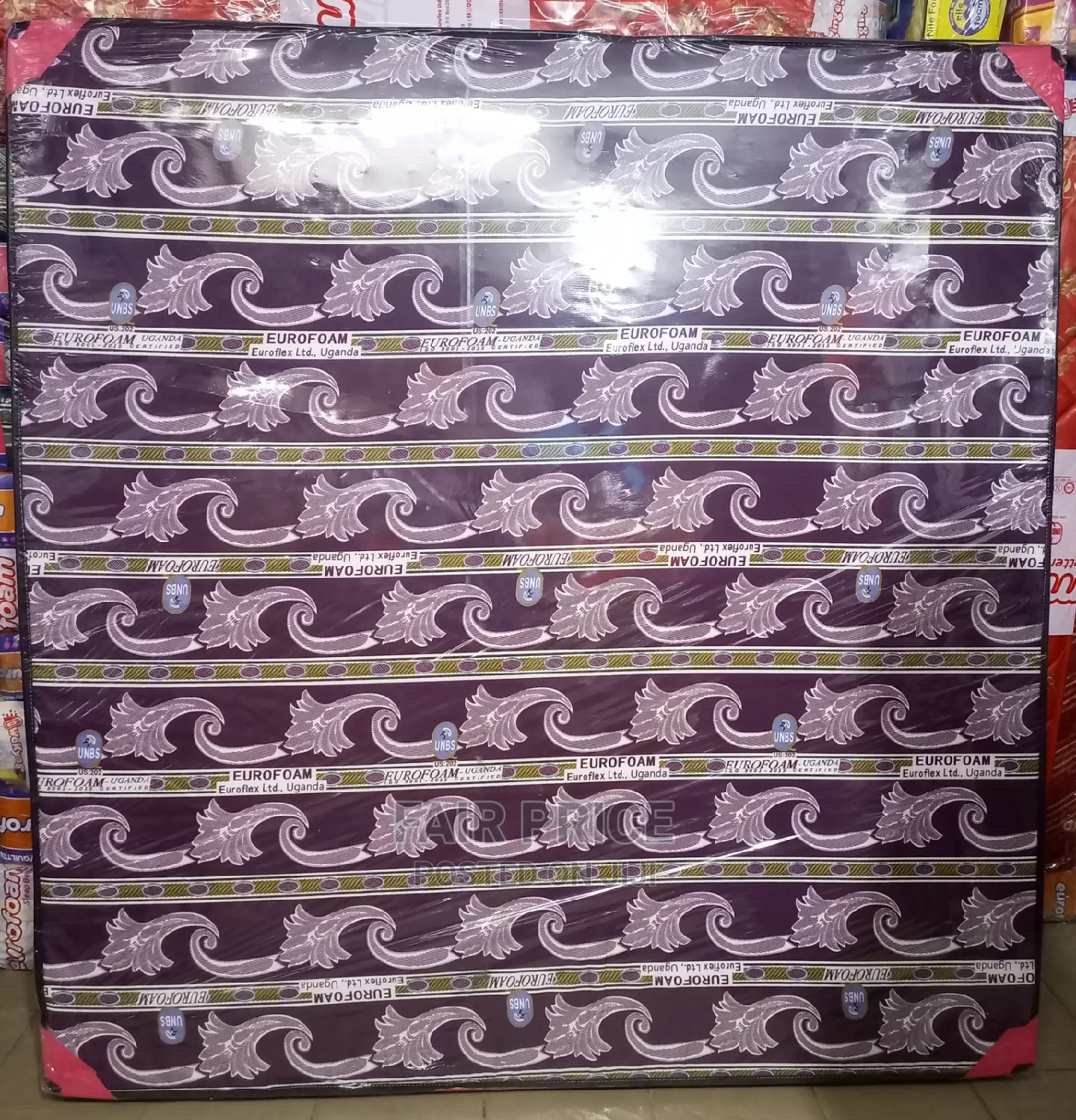 Mattresses Eurofoam High Quality 6*6 By6 Iuche Sealed Cover