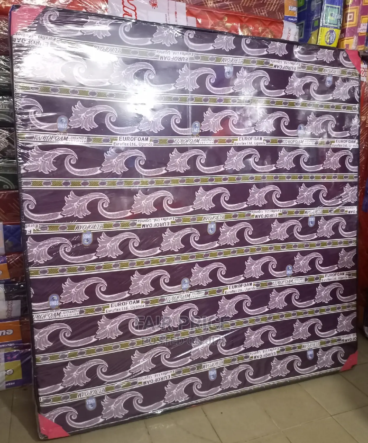Mattresses Eurofoam High Quality 6*6 By6 Iuche Sealed Cover