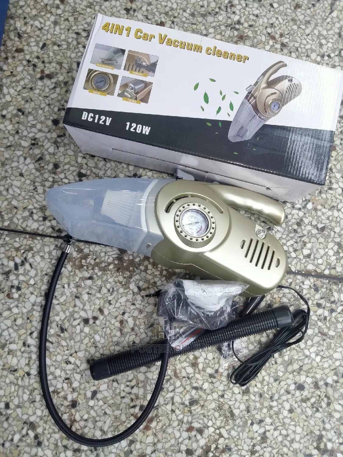 4 in 1 Car Vaccum Cleaner