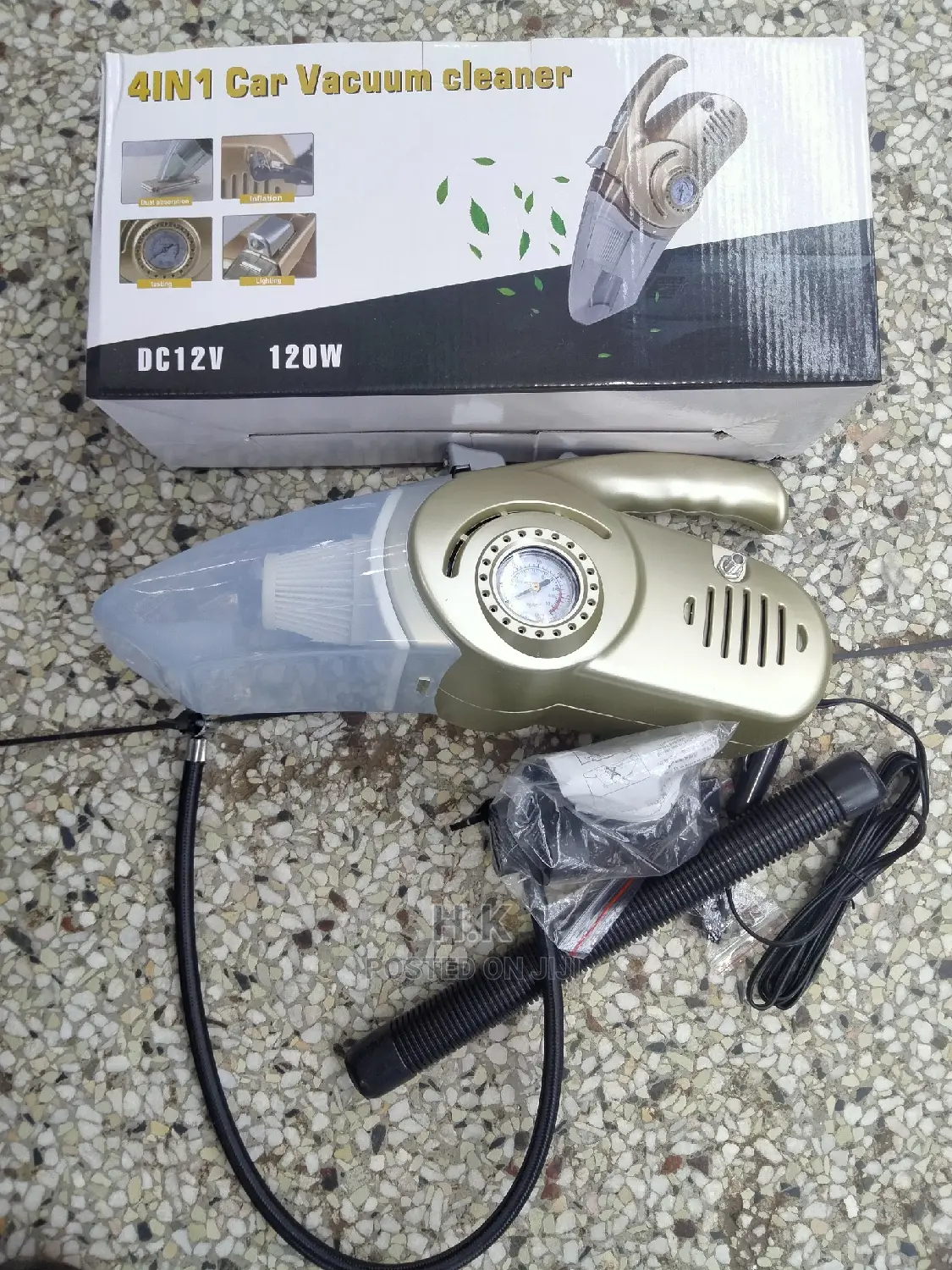 4 in 1 Car Vaccum Cleaner
