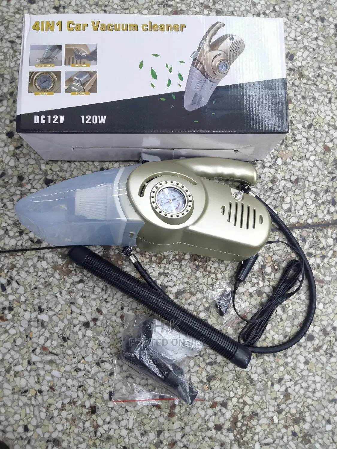 4 in 1 Car Vaccum Cleaner