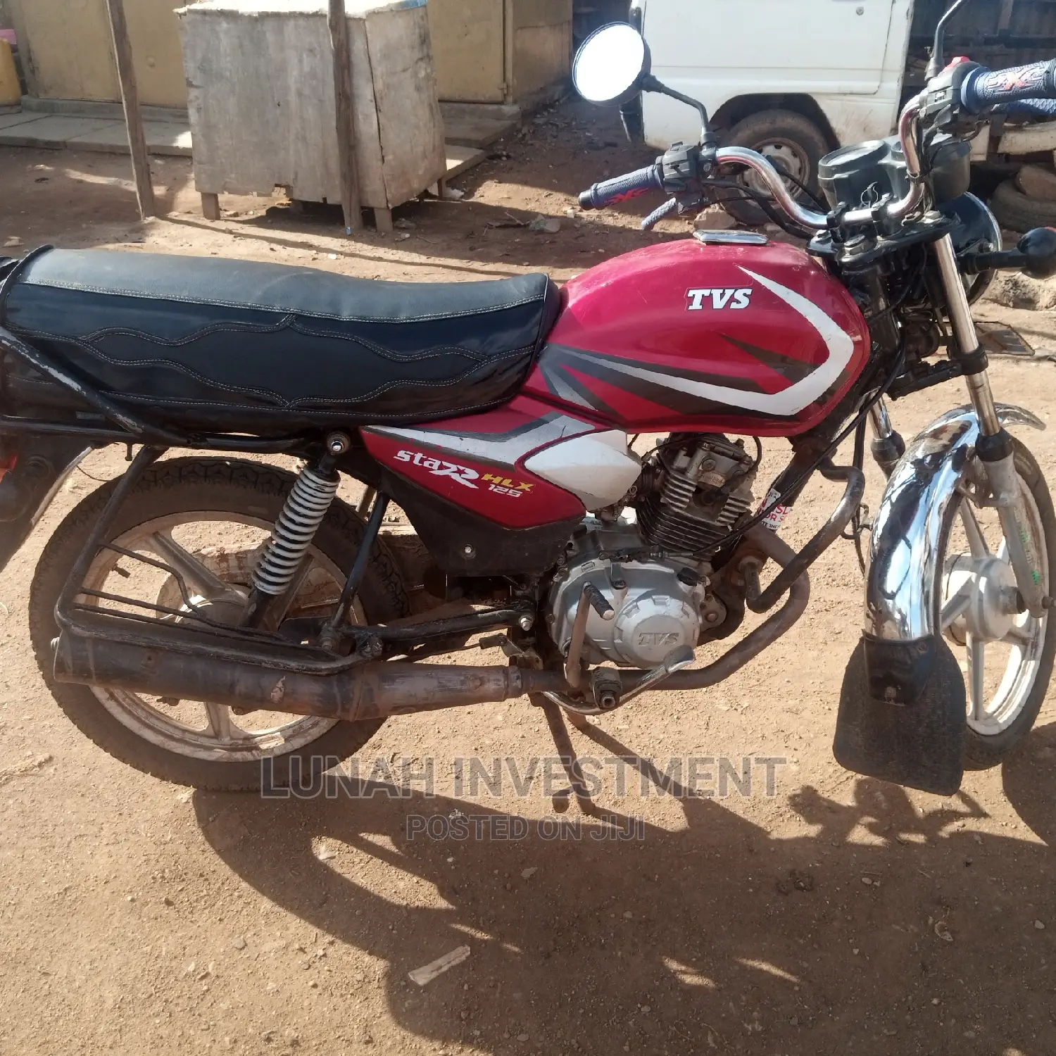 TVS HLX 125 2020 Red