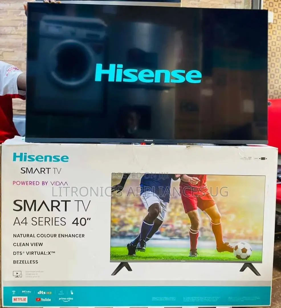 A4 Hisense 40inches Smart Flat Tv