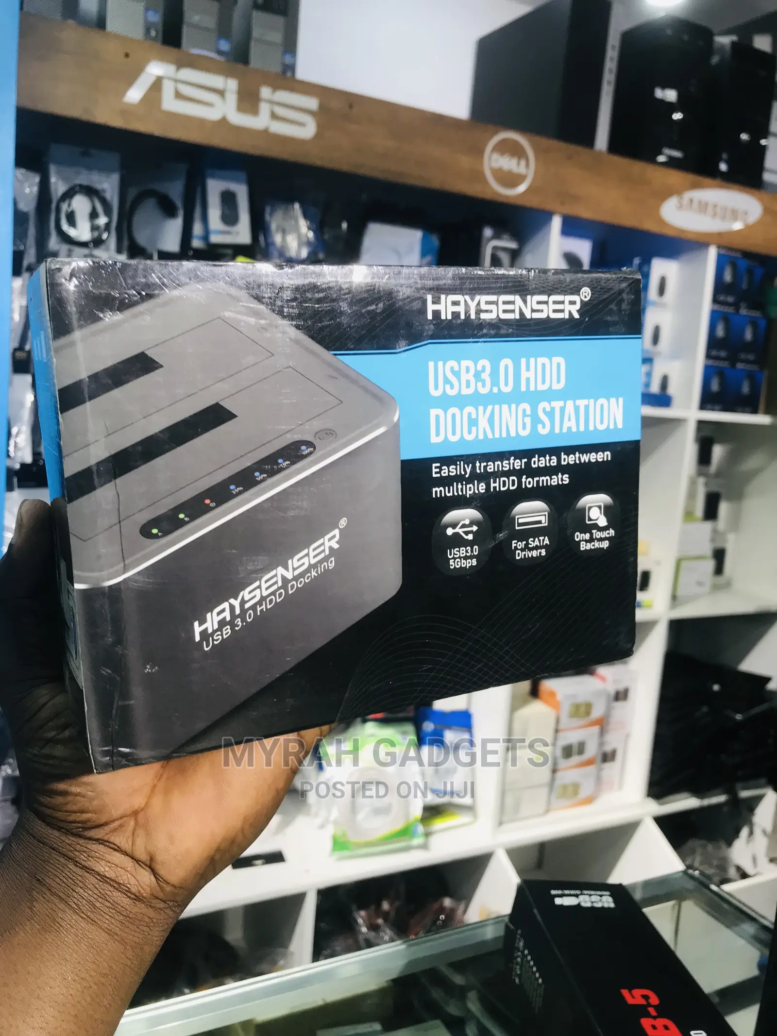 Haysenser Usb3.0 HDD Drive Docking Station