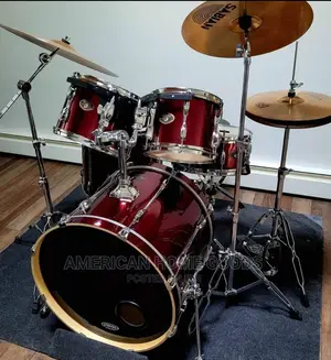 New Tama Drum Kit With All Cymbals and Hi-Hat
