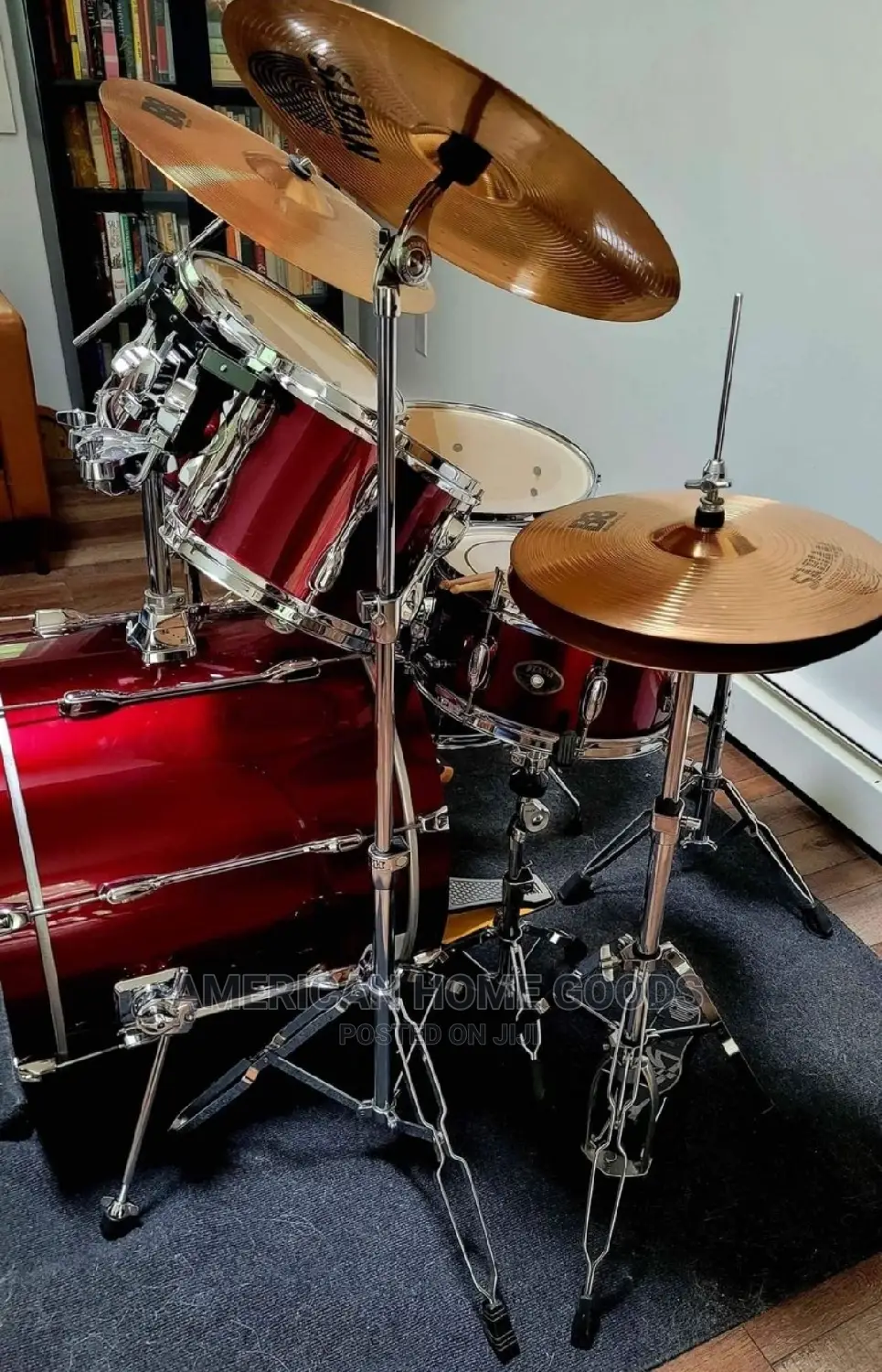 New Tama Drum Kit With All Cymbals and Hi-Hat