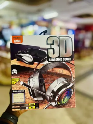 Moxom Gaming and Studio Headphones With 3D Surround Sound