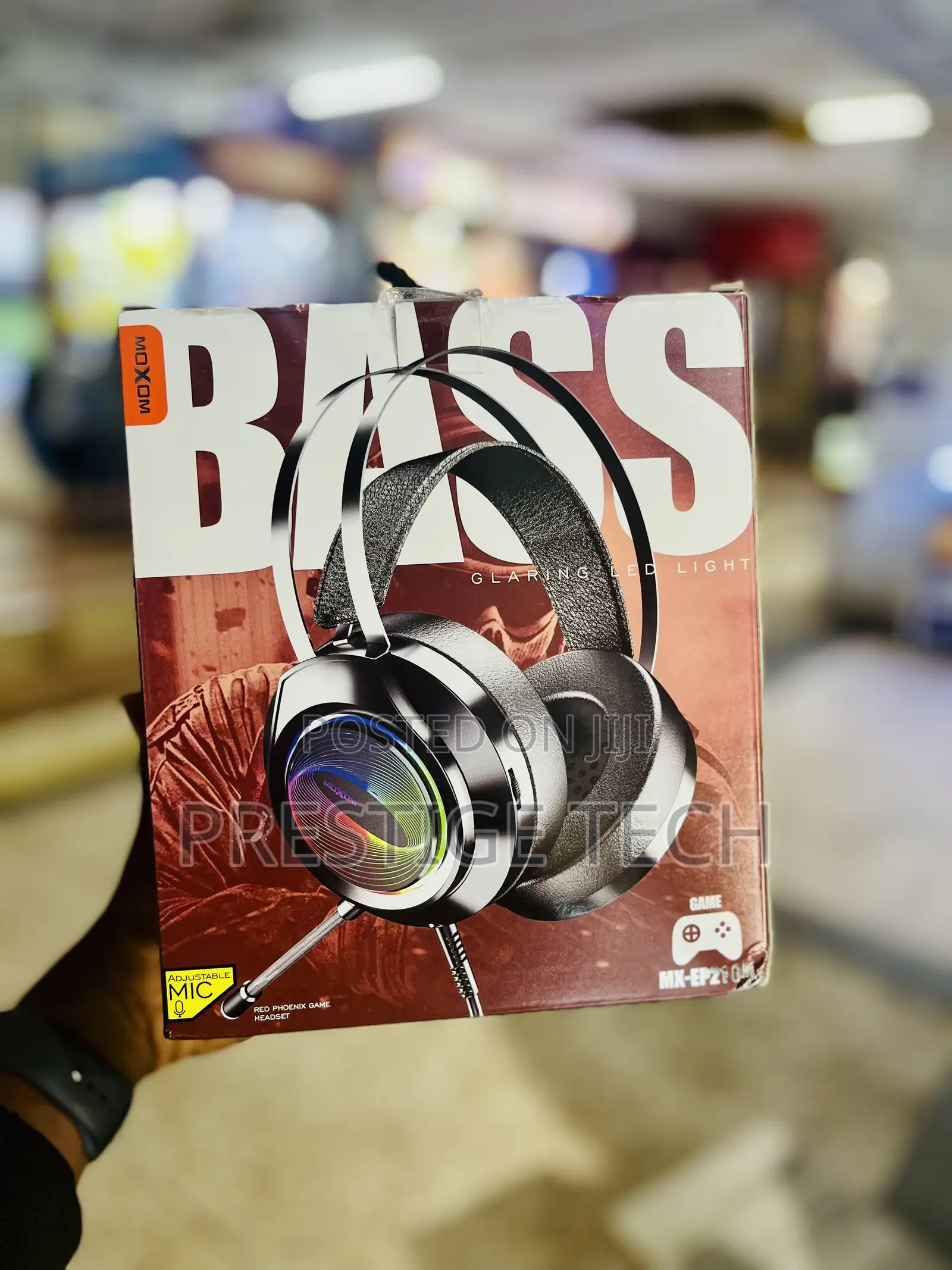 Moxom Gaming and Studio Headphones With 3D Surround Sound