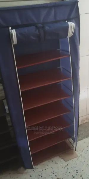 Shoe Rack With Closet.