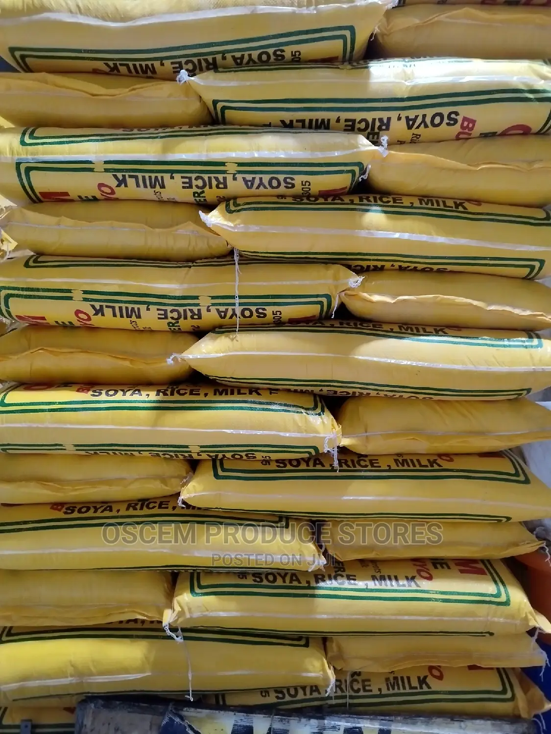 Soya Mixed With Corn Oats Corn Milk and Pumpkin