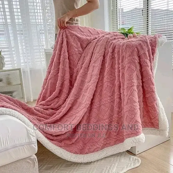Designed Cotton Fleece Blanket