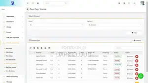 Genuine School Management System(Online Offline) + Website