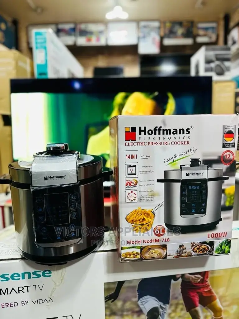 6L Hoffmans Electric Pressure Cooker