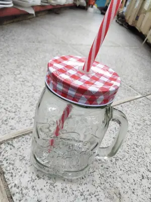 Glass Juice Jar