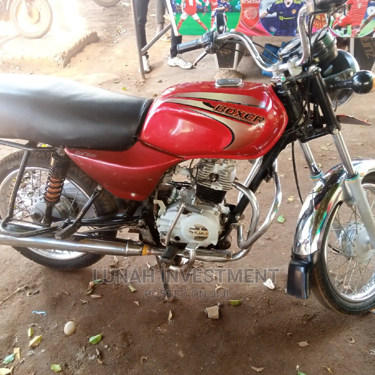 Bajaj Discover 100 2021 Red