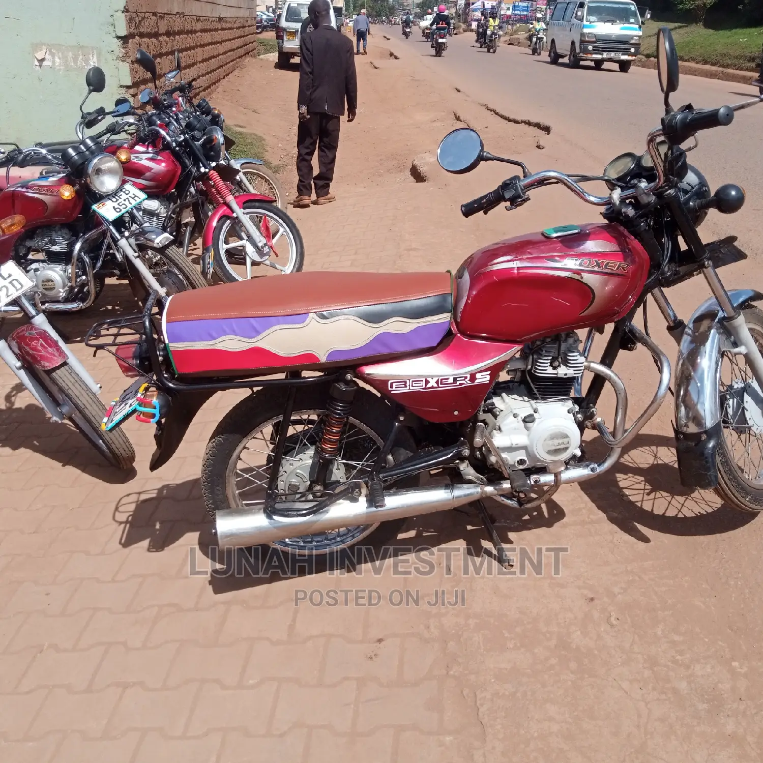 Bajaj Boxer 100 2020 Red