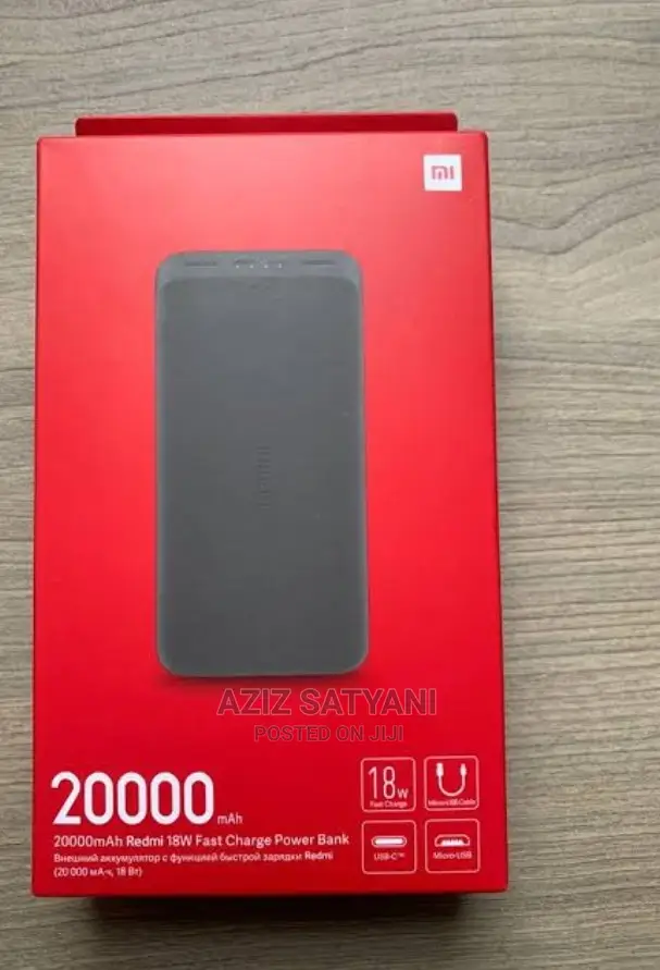 Xiaomi Redmi Power Bank 20000mah