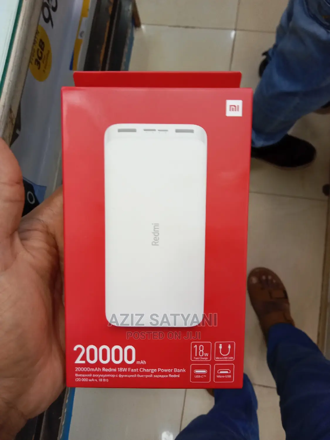Xiaomi Redmi Power Bank 20000mah