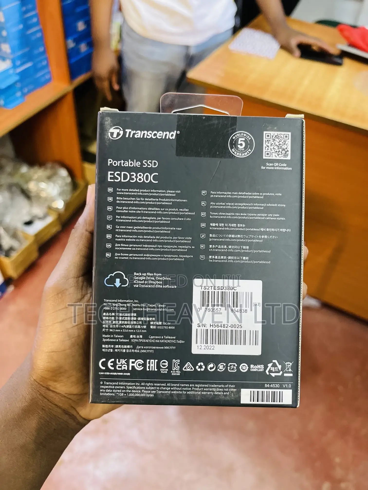 2tb Transcend SSD External Drive - Portable