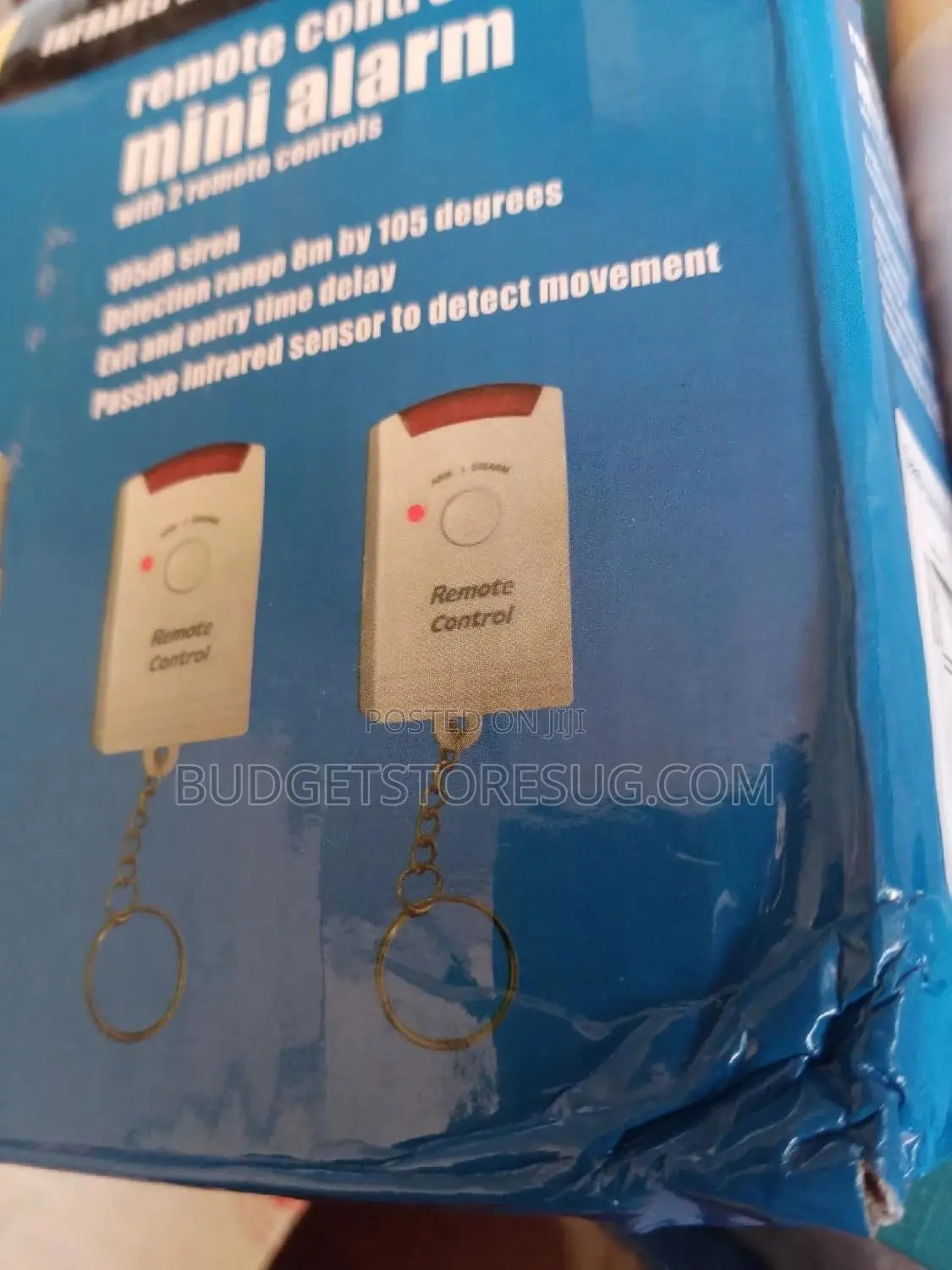 Remote Control Motion Sensor Alarm System