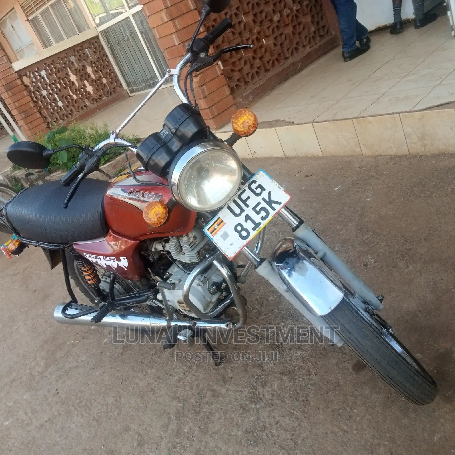 Bajaj Boxer BM100ES 2022 Red