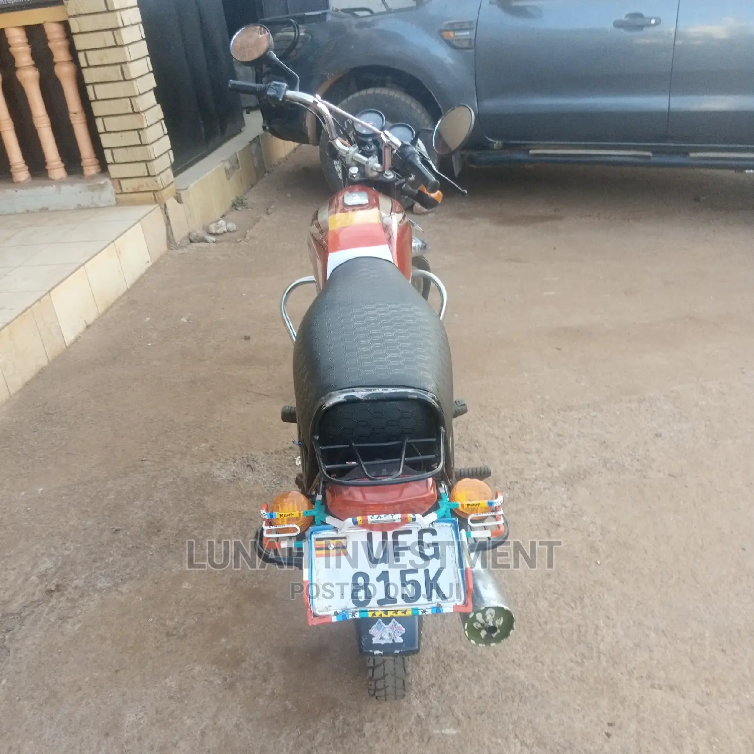 Bajaj Boxer BM100ES 2022 Red