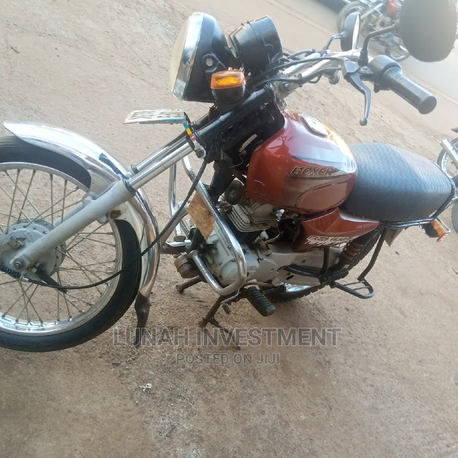 Bajaj Boxer BM100ES 2022 Red