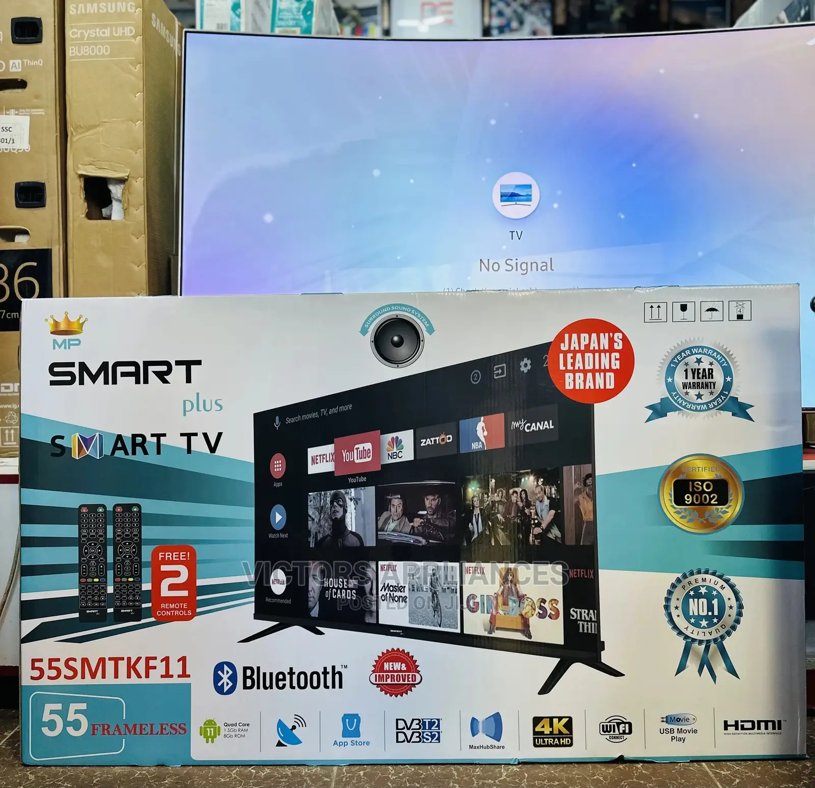 SMARTPLUS 55inch Smart Tv