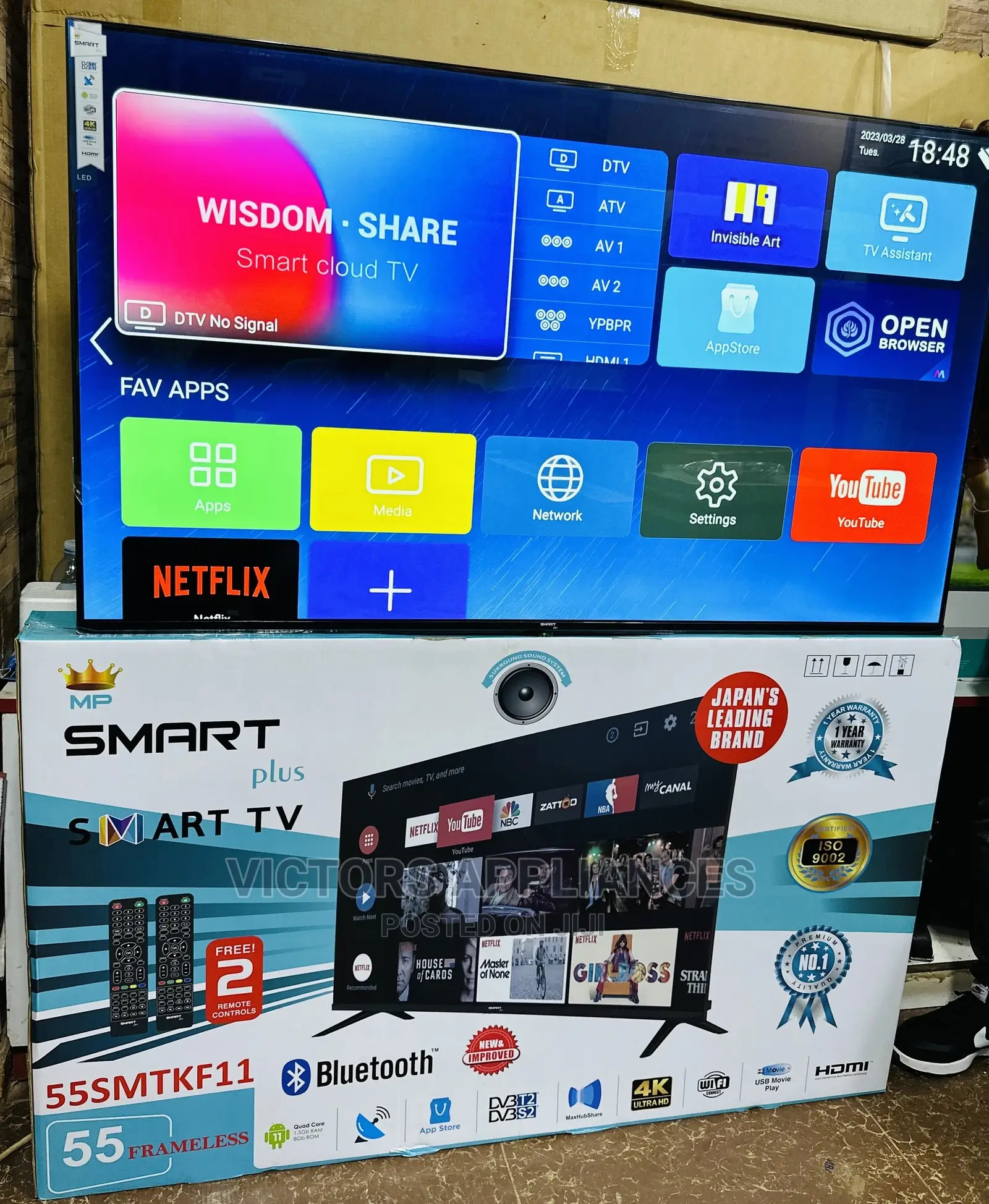 SMARTPLUS 55inch Smart Tv