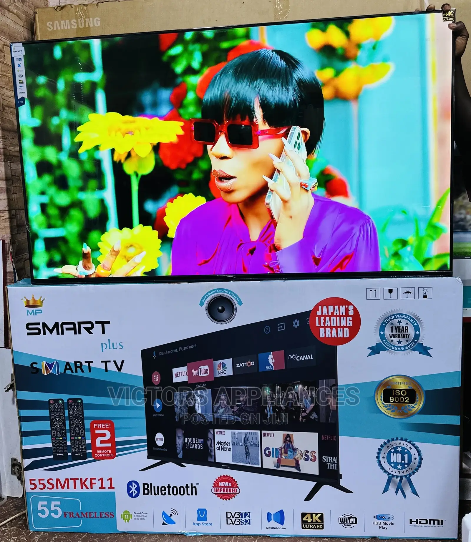 SMARTPLUS 55” Android Smart Tv