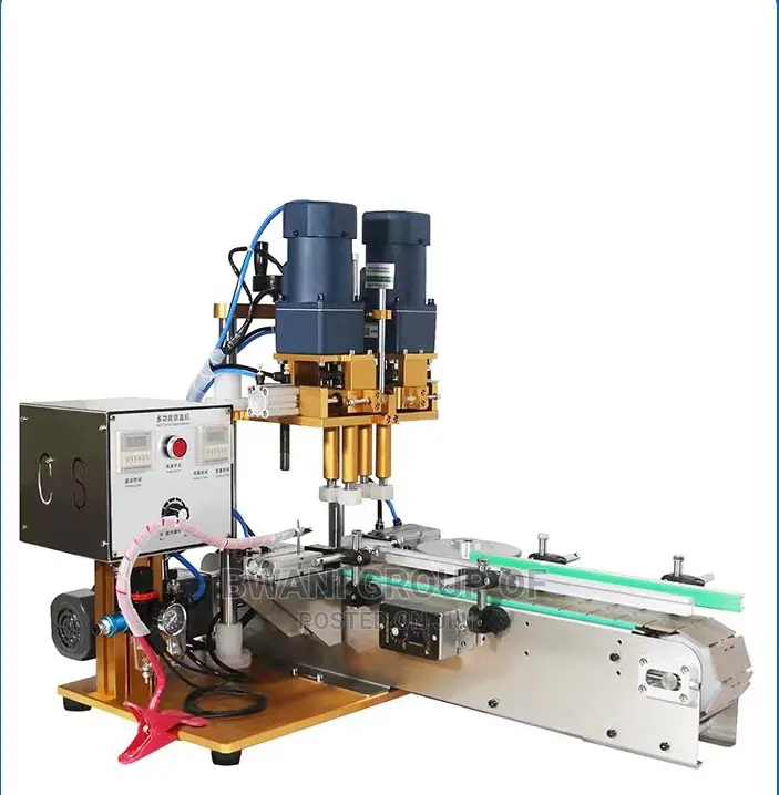 Capping Machines With Conveyor Belt