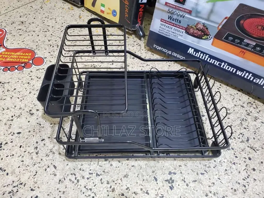 Over the Sink Dish Drainer Rack.